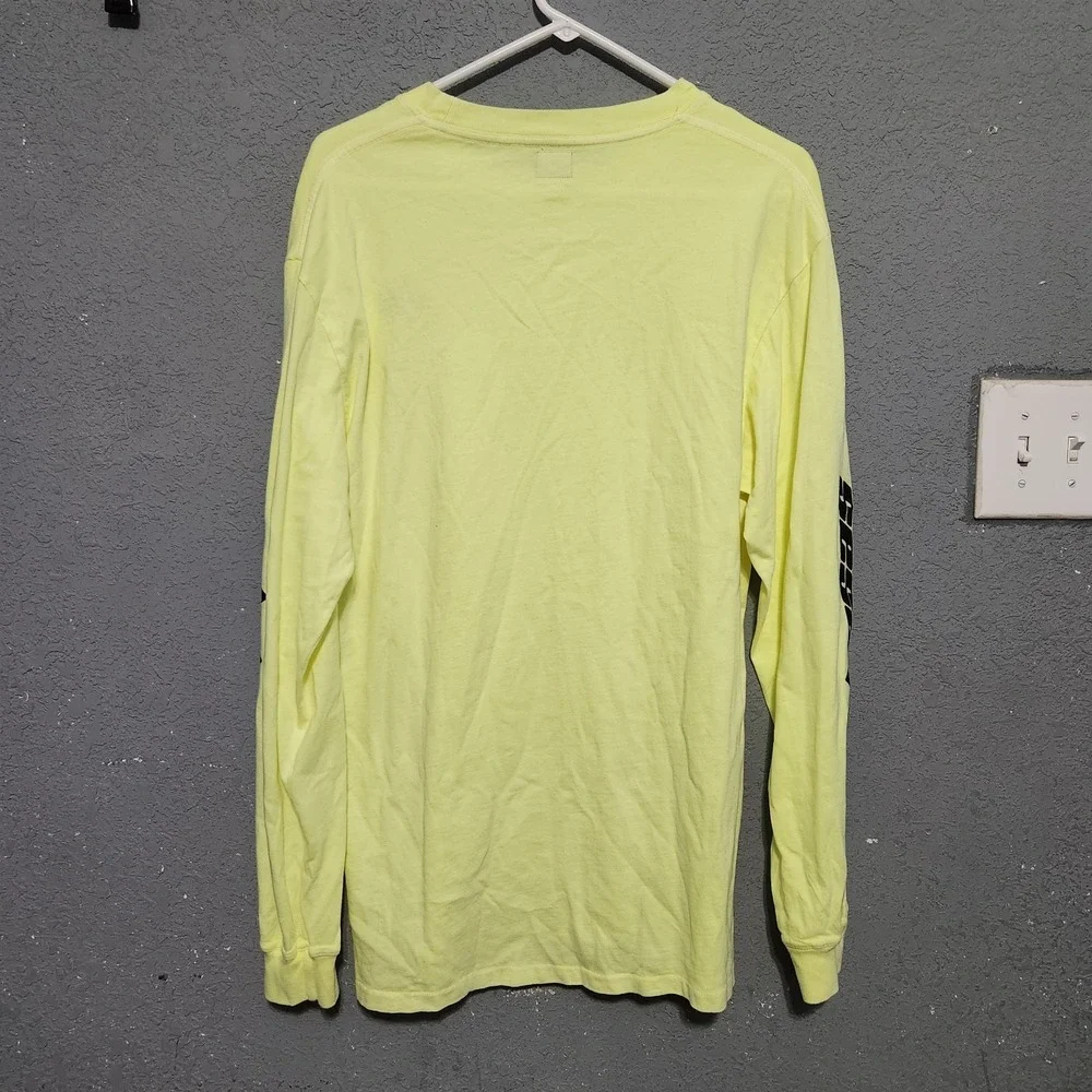Season 6 Yeezy Calabasas Long Sleeve Tee Shirt Frozen Yellow Medium - Picture 2 of 9